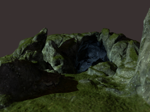 cave entrance 3D Model