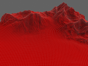 snow mountain 3D 모델