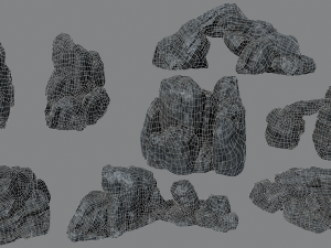 rock pack vol 8 Modelo 3D