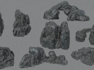 rock pack vol 8 3D Model