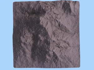 snow mountain 3D Model