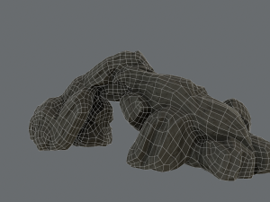 desert rock 3D 모델