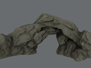 desert rock 3D 모델