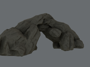 desert rock 3D 모델