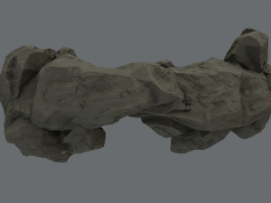 desert rock 3D 모델