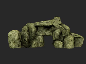 &ccedil;&ouml;l kayası 2 3D Model