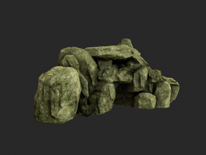 desert rock 2 3D Model