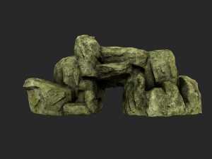desert rock 2 3D Model