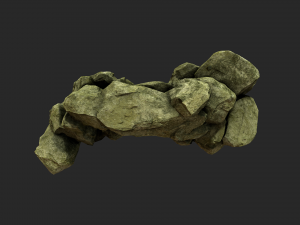 desert rock 2 3D Model