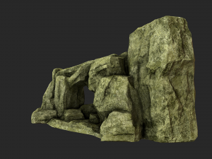 desert rock 2 3D Modell