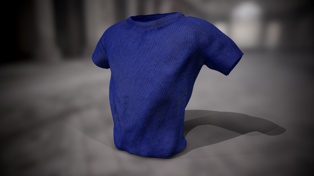 t-shirt Modelo 3D .c4d .max .obj .3ds .fbx .stl .blend 