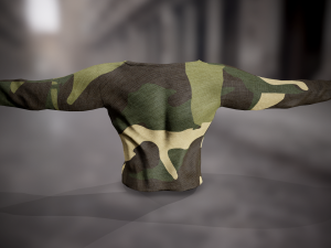 sweatshirt 8 Model 3D