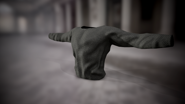 sweatshirt 9 Model 3D .c4d .max .obj .3ds .fbx .stl .blend 