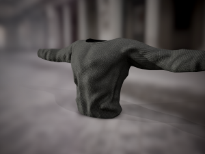 sweatshirt 9 3D 모델