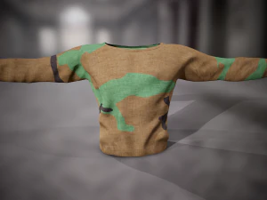 sweatshirt 10 3D Model
