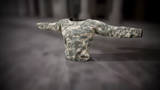 sweatshirt 12 3D Model .c4d .max .obj .3ds .fbx .stl .blend 