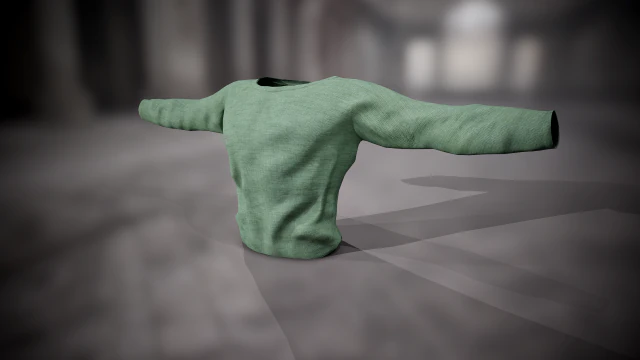sweatshirt 13 3D Model .c4d .max .obj .3ds .fbx .stl .blend 