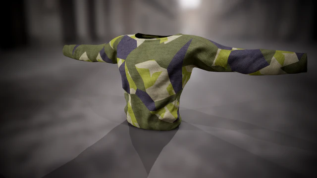 sweatshirt 15 3D Model .c4d .max .obj .3ds .fbx .stl .blend 