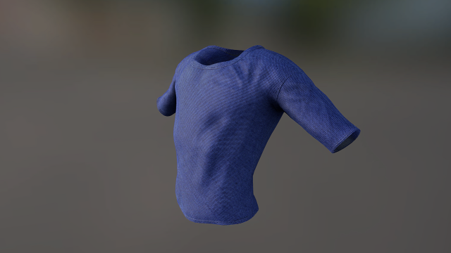 t-shirt 2 3D Model .c4d .max .obj .3ds .fbx .stl .blend