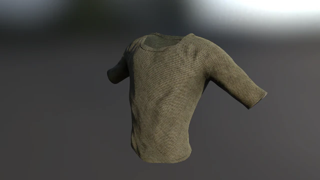 t-shirt 4 3D Model .c4d .max .obj .3ds .fbx .stl .blend
