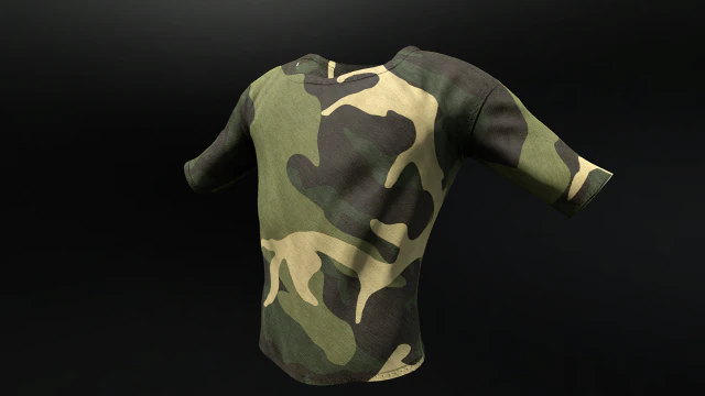 t-shirt 5 3D Model .c4d .max .obj .3ds .fbx .stl .blend