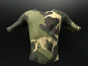 t-shirt 5 Modelo 3D