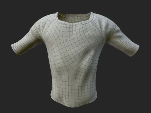 t-shirt 6 3D Model