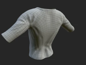 t-shirt 6 3D Model