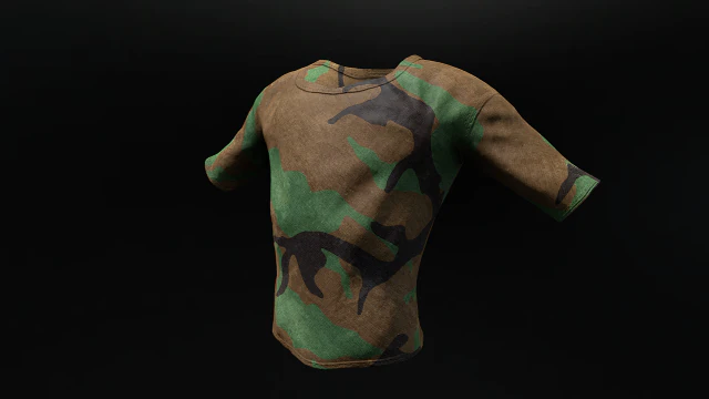 t-shirt 7 3D Model .c4d .max .obj .3ds .fbx .stl .blend 