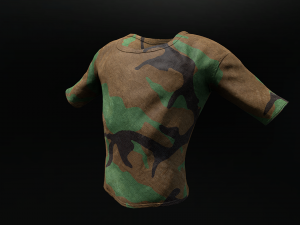 t-shirt 7 3D 模型