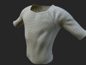 t-shirt 7 Modelo 3D