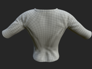 t-shirt 7 Modelo 3D