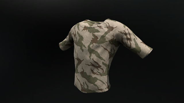 t-shirt 8 3D Модель .c4d .max .obj .3ds .fbx .stl .blend 