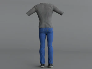 комплект одежды 3D Модель
