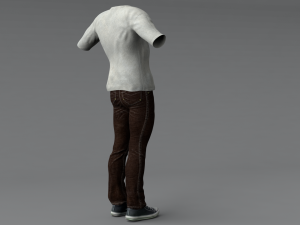men clothing set 2 Modèle 3D
