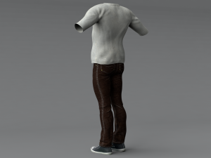 men clothing set 2 Modèle 3D