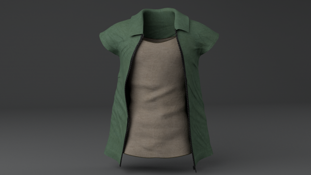 men clothing set Model 3D .c4d .max .obj .3ds .fbx .stl .blend 