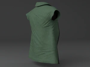 men clothing set 3D Model