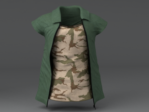 clothing set 4 Model 3D