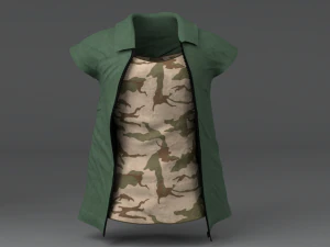 clothing set 4 3D Model