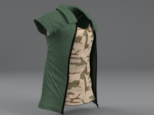 clothing set 4 3D 모델