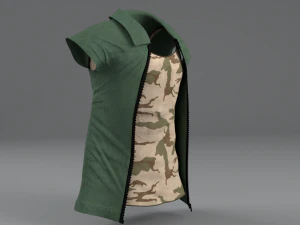 clothing set 4 3D Model
