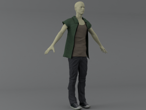 clothing set 6 3D Model