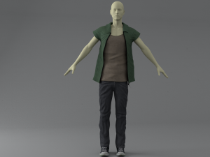 clothing set 6 Modèle 3D