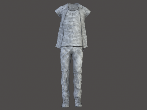 clothing set 6 Modèle 3D