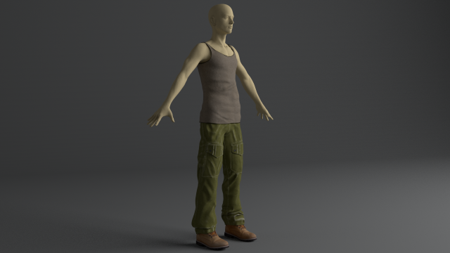 clothing set 7 3D Model .c4d .max .obj .3ds .fbx .stl .blend 