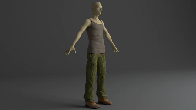 clothing set 7 3D Model .c4d .max .obj .3ds .fbx .stl .blend 