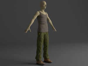 服装套装7 3D 模型