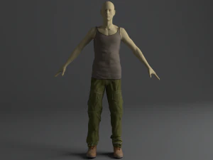 clothing set 7 3D Model