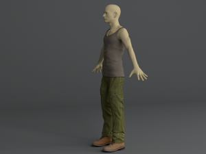 clothing set 7 3D Model